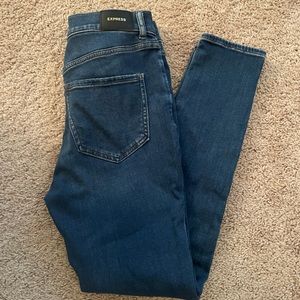Express Skinny High Rise size 6 regular